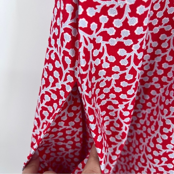 FRENCH CONNECTION Elao Evening Dew Romper in Red Size 2 NWOT - Picture 6 of 8